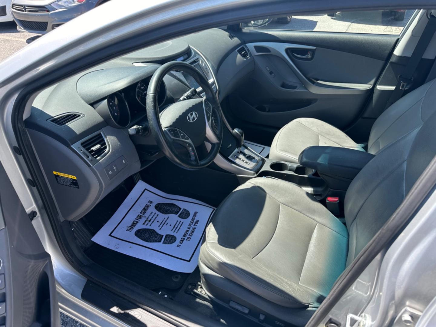 2013 SILVER Hyundai Elantra Limited (5NPDH4AE3DH) with an 1.8L L4 DOHC 16V engine, 6-Speed Automatic transmission, located at 1254 Manheim Pike, Lancaster, PA, 17601, (717) 393-9133, 40.062870, -76.323273 - Photo#8